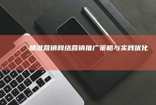 精准营销：网络营销推广策略与实践优化